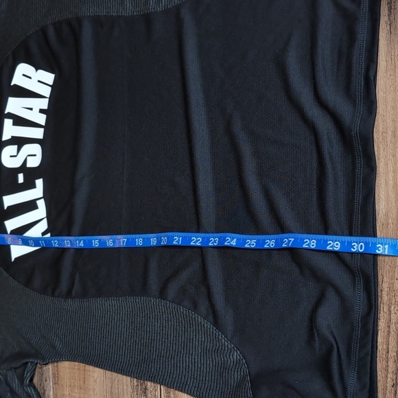 Jordan NBA All Star 2023 Warm Up Shooting Shirt Size LT in Black Nike Dri-Fit - Picture 11 of 11